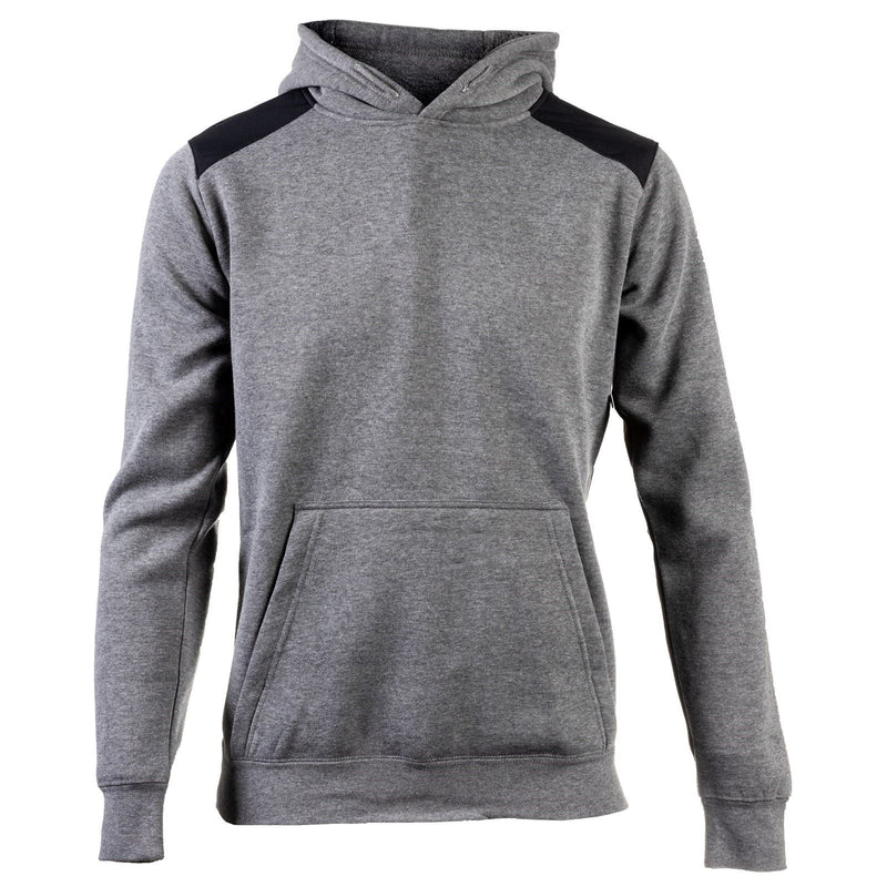 Caterpillar Essentials Synthetic Men's Grey Hooded Sweatshirt
