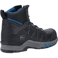 Timberland Pro Hypercharge Work Leather Black/Teal Safety Boots