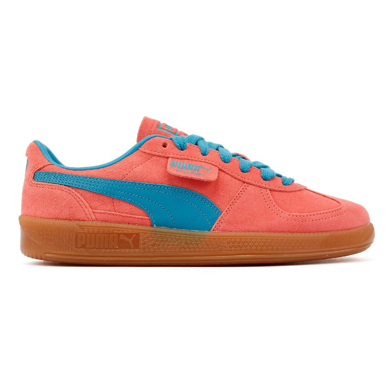 Puma Palermo Leather Pink/Blue Sneakers