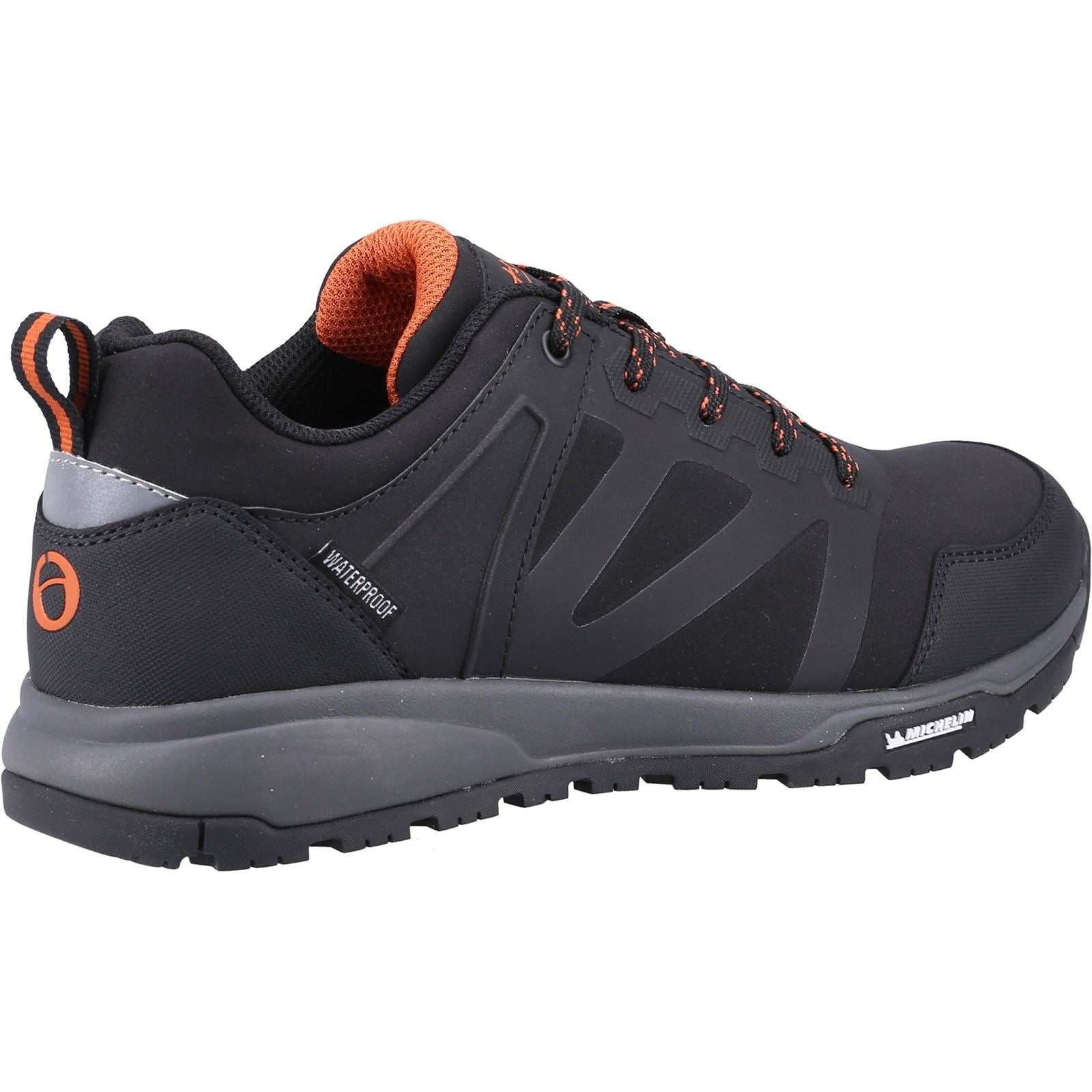 Cotswold Kingham Low Recycled Plastic+Synthetic Pu Men's Black Hiking Boots