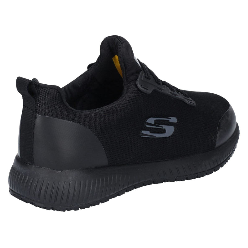Skechers Workwear Squad SR Textile Women's Black Safety Sneakers