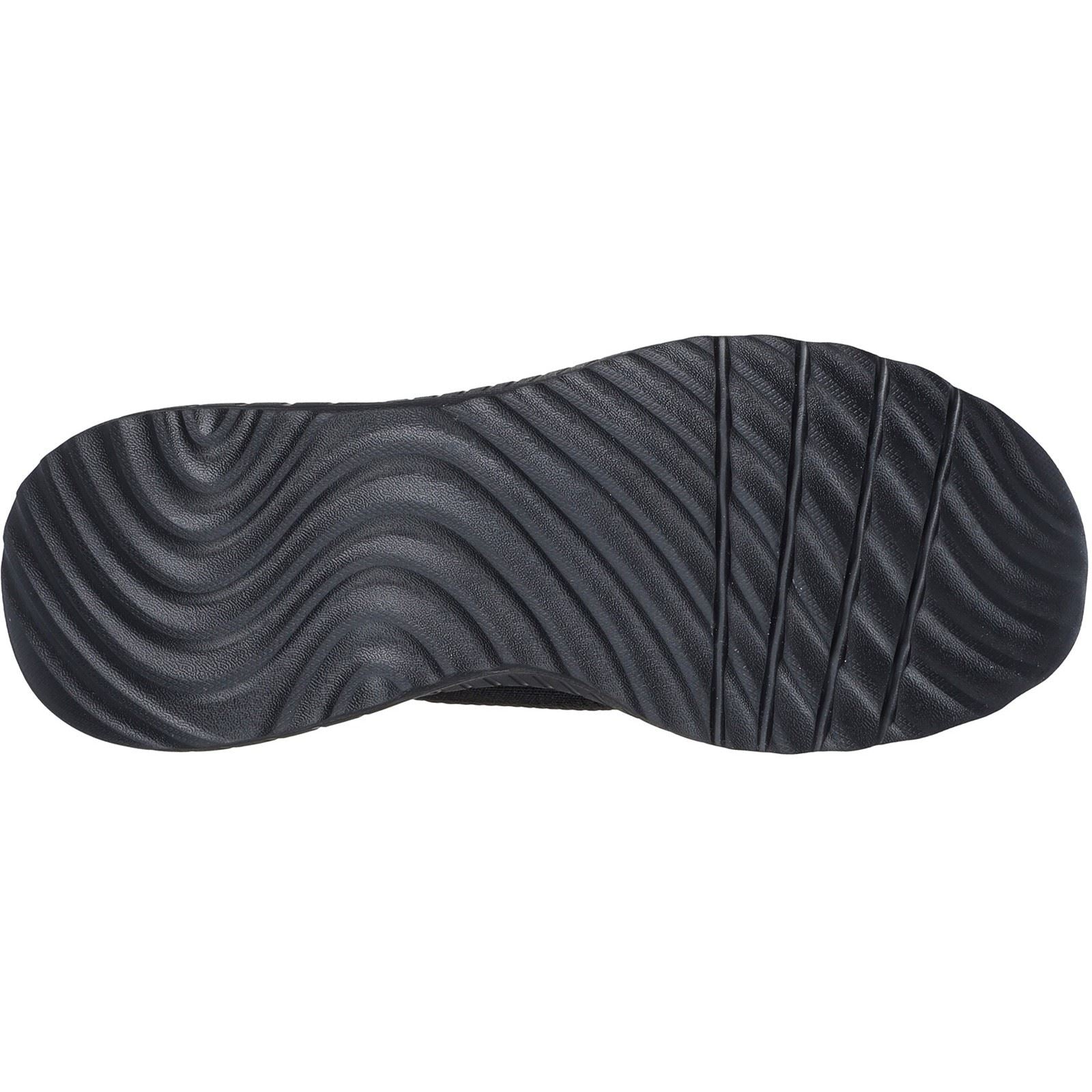 Skechers BOBS Sport Squad Chaos Textile Women's Black Sneakers