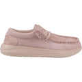 HEYDUDE Wendy COMF Suede Women's Rose Dust Moccasins Shoes