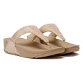 FitFlop Lulu Crystal Women's Latte Beige Sandals