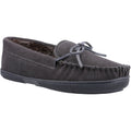 Hush Puppies 0 Suede Men's Grey Slippers