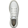 Geox D SUNNETTY Synthetic Synthetic Women's White/Silver Trainers