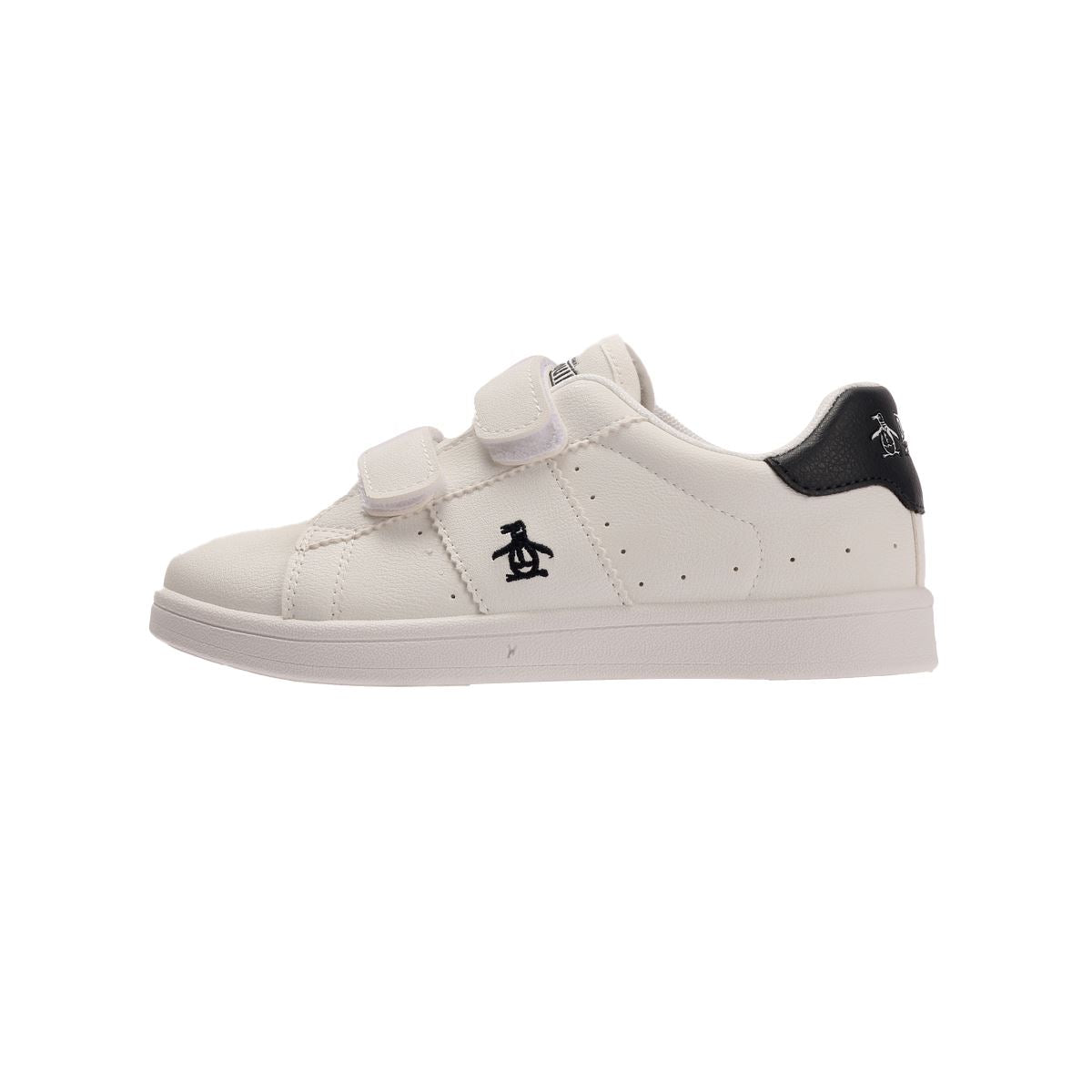 Penguin Junior Marble White/Navy Sneakers