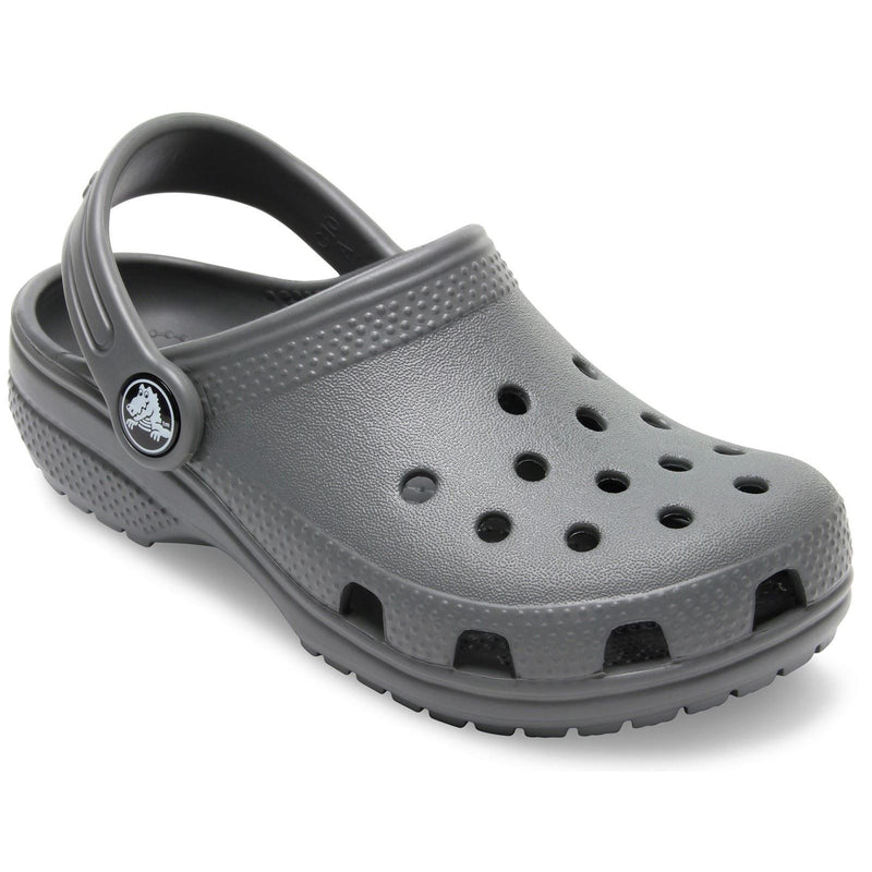 Crocs Toddler Classic Croslite Rubber Slate Grey Loafers