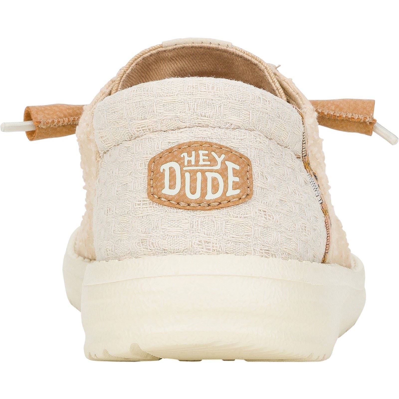 HEYDUDE Wendy Crafted Boho Cotton Women's Tan Shoes