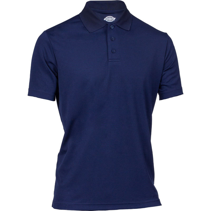 Dickies Everyday Polyester Men's Blue Polo Shirt