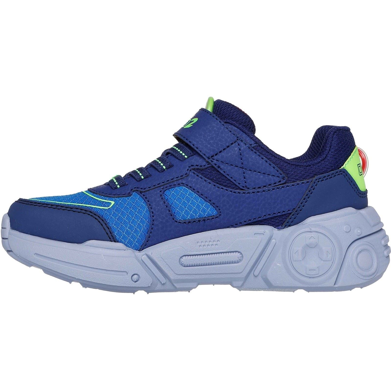 Skechers Game Kicks: Gametronix 2.0 Boy's Navy/Multi Trainers