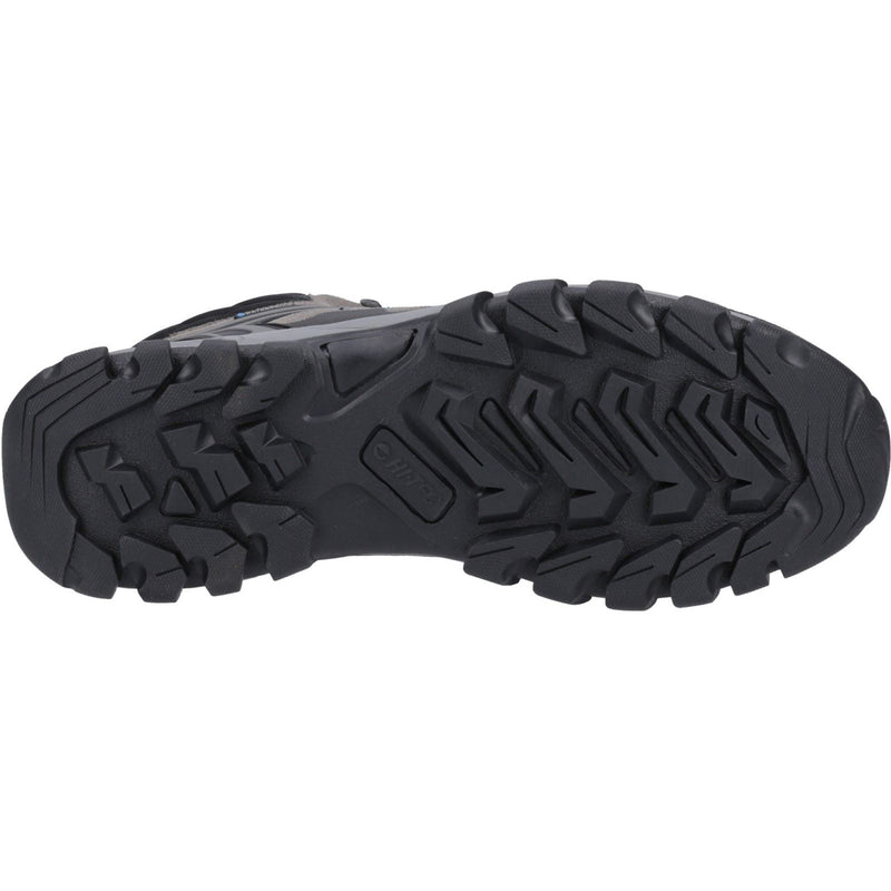 Hi-Tec V-Lite Explorer WP Cow Suede Leather Men's Charcoal/Grey/Dark Blue Hiking Boots