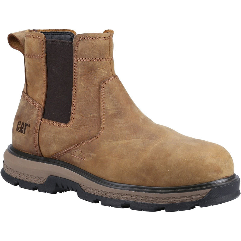 Caterpillar Exposition Chelsea Leather Pyramid Safety Boots