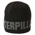 Caterpillar Branded Beanie Unisex Adults Black Beanie Hat