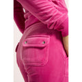 Juicy Couture Del Ray Pant Polyester Women's Bright Pink Joggers