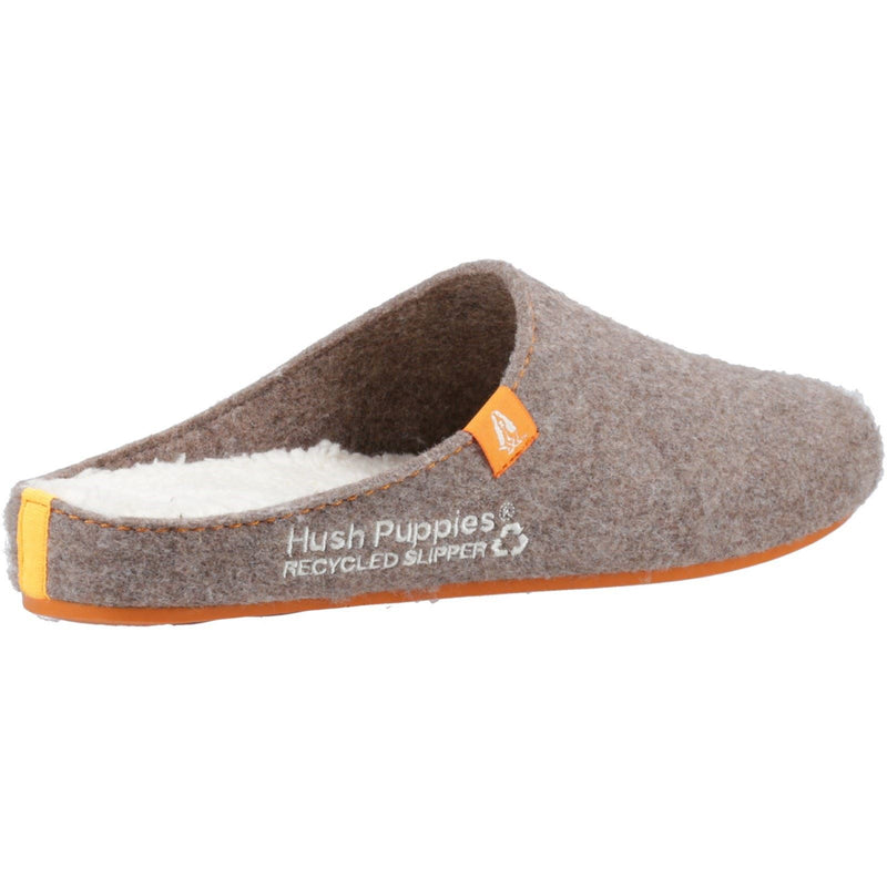 Hush Puppies The Good 90% Recycled RPET Polyester Men's Brown Slippers