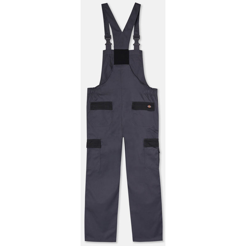 Dickies Everyday Bib and Brace Polyester Men's Grey Work Overall