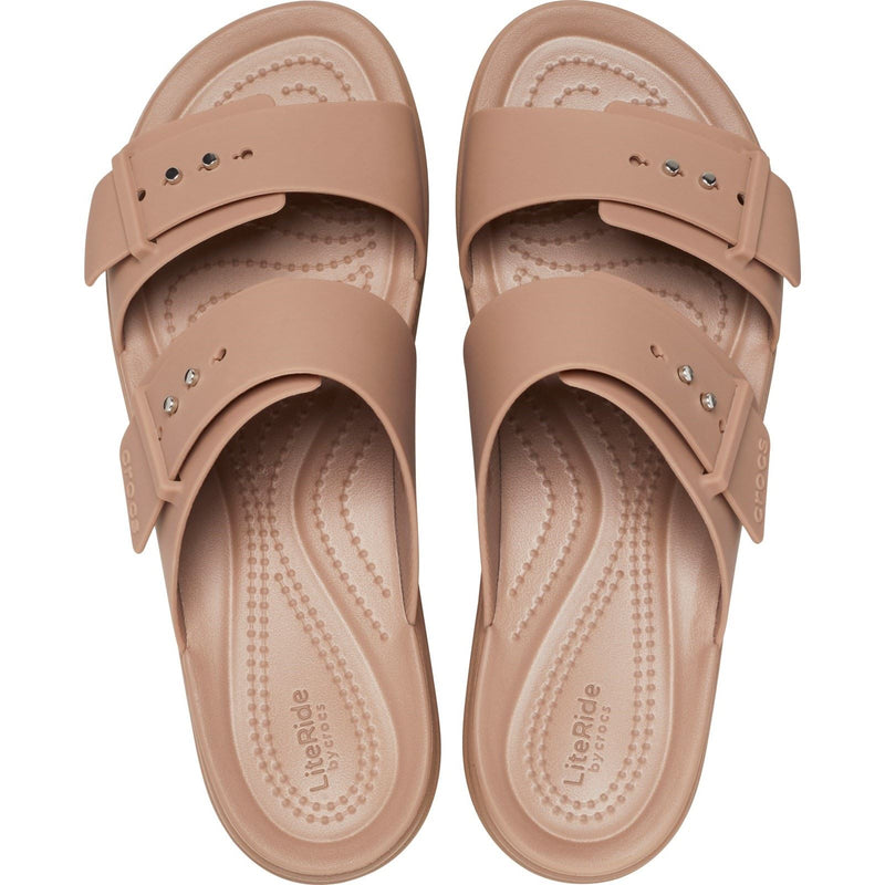 Crocs Brooklyn Thermoplastic Women's Latte Sandals