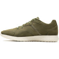 Hush Puppies The Good Leather Men's Olive Trainers