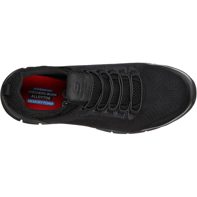 Skechers Workwear Synergy Omat Men's Black Safety Sneakers