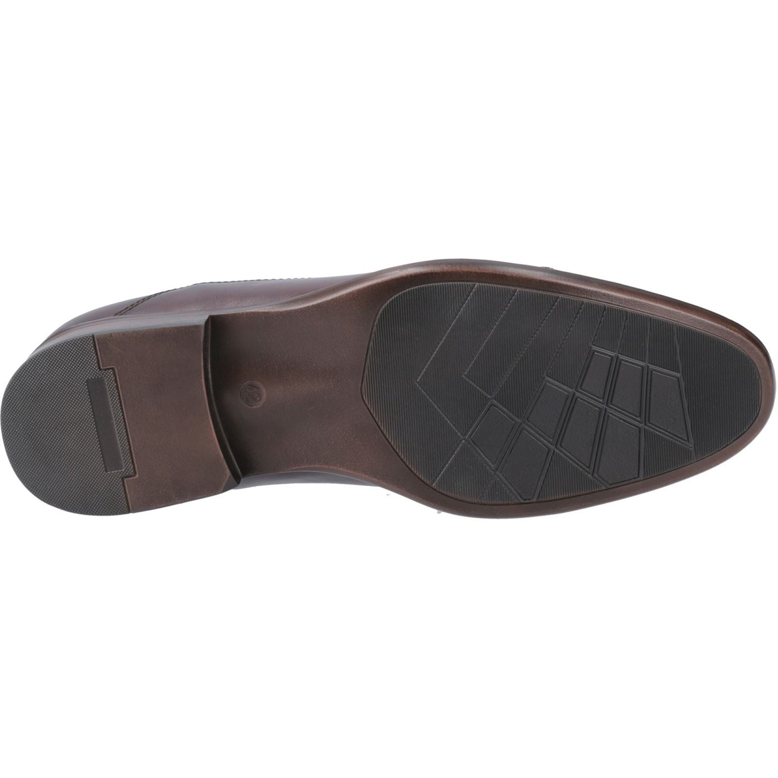 Pod Ralph Leather Men's Chestnut Oxford Shoes