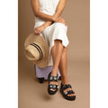 Crocs Brooklyn 4U Synthetic Women's Black Sandals