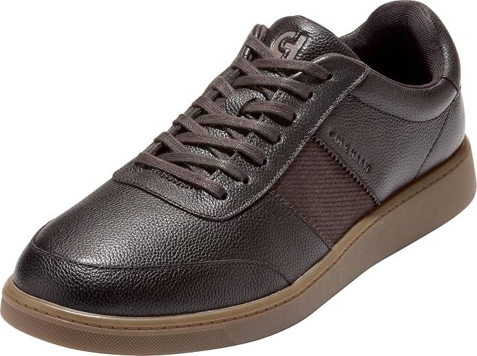 Cole Haan Grand Crosscourt Gates Leather Men's Dark Chocolate Sneakers
