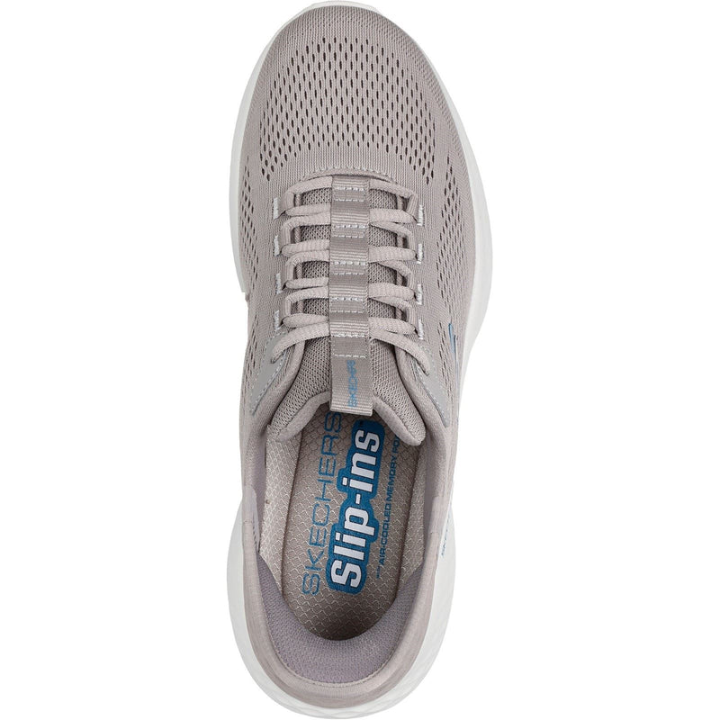 Skechers Skech-Lite Pro Primebase Textile Men's Taupe/Brown Trainers