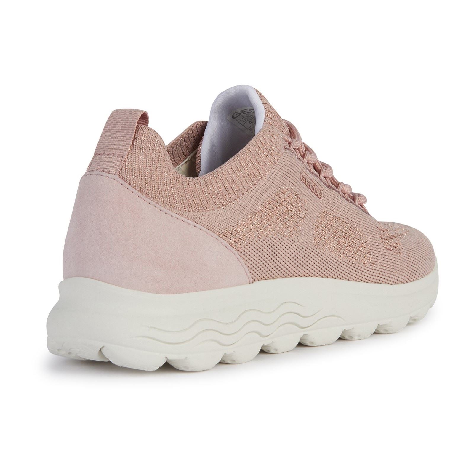 Geox D Spherica A Leather Women's Light Rose Sneakers