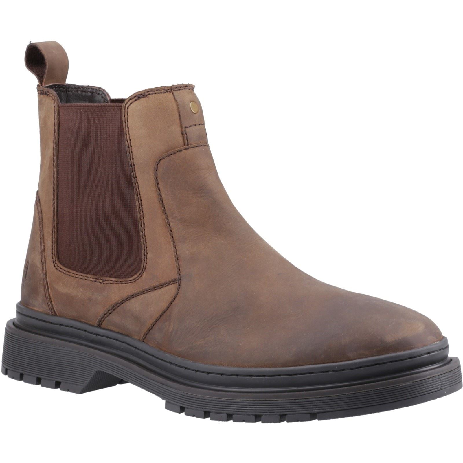 Hush Puppies Jamie Leather Men's Brown Boots