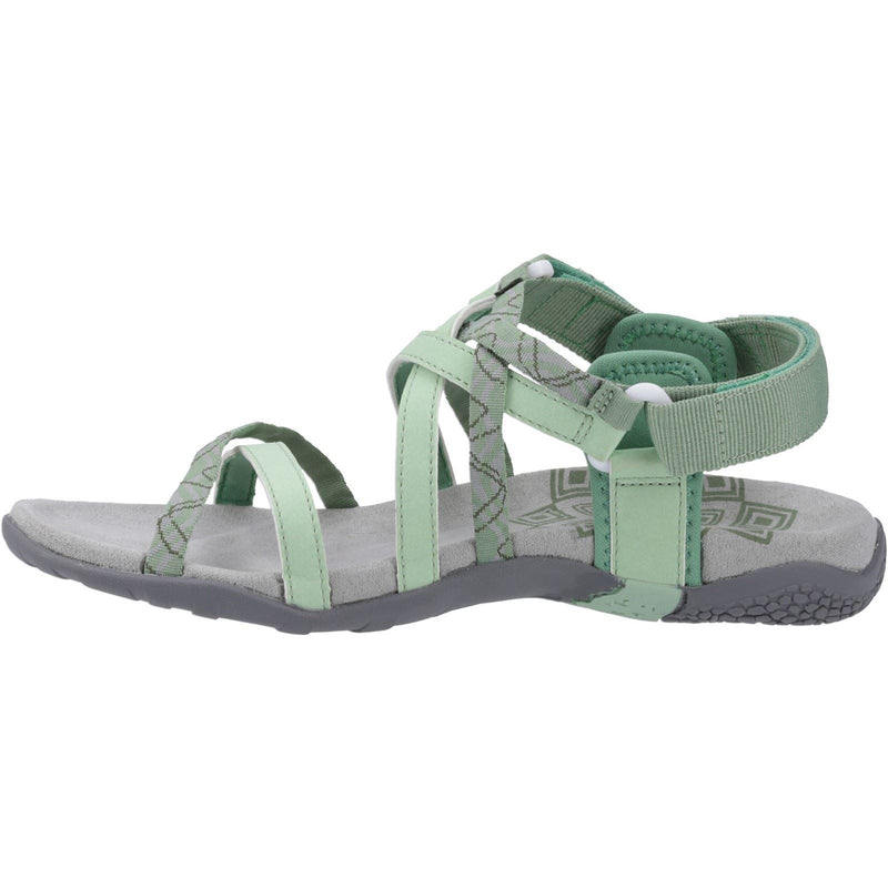 Cotswold Sunhill Nubuck Women's Green Sandals