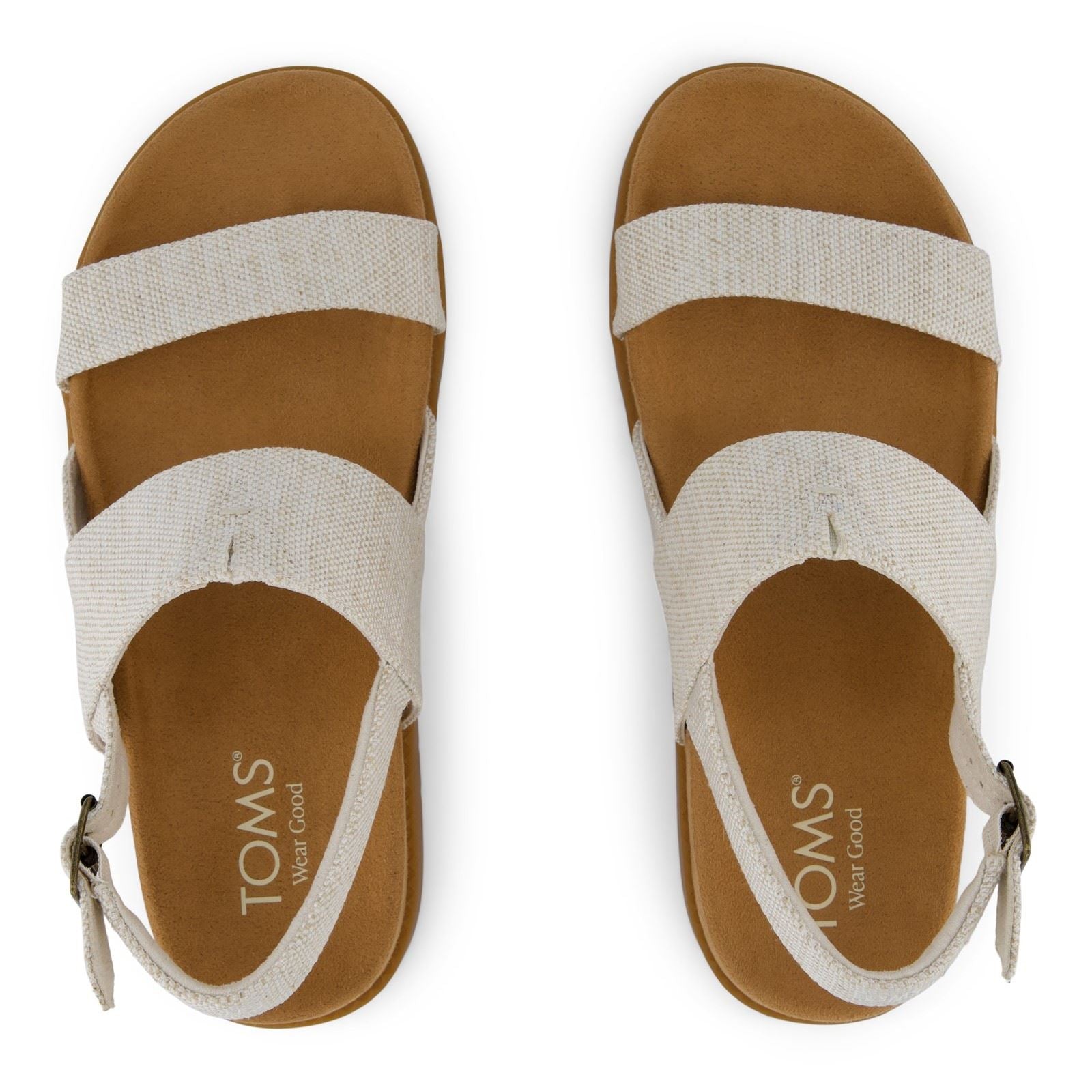 TOMS Marin Textile Women's Natural Standard Sandals