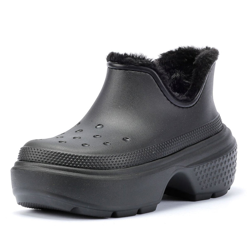 Crocs Stomp Lined Shorty Women's Black Boots