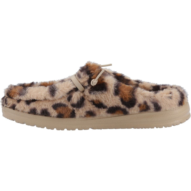 HEYDUDE Wendy Synthetic Women's Tan/Multi Mules