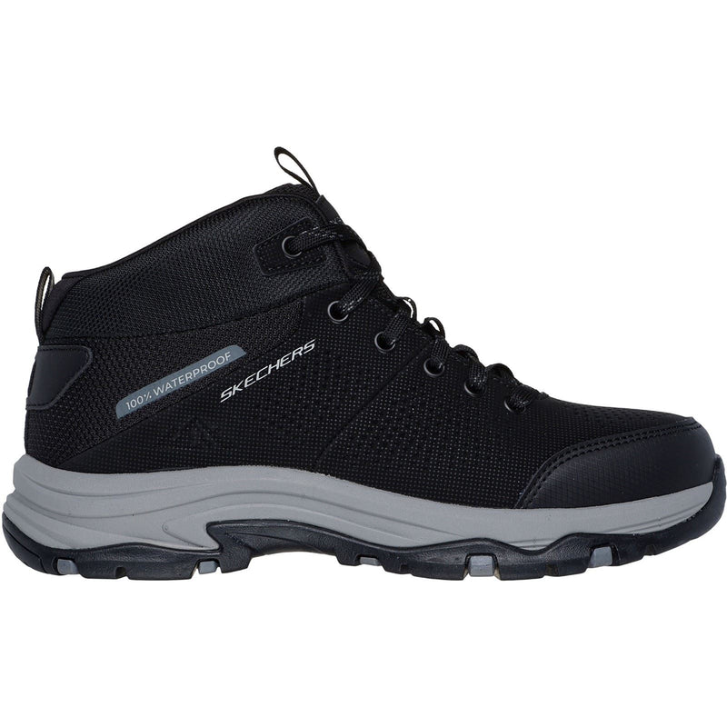 Skechers Trego Trail Destination Synthetic Women's Black/Charcoal Hiking Boots