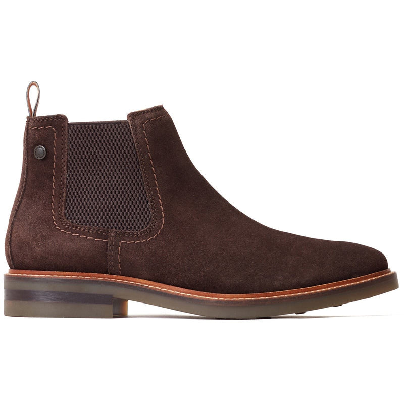 Base London Portland Leather Men's Burnt Brown Boots