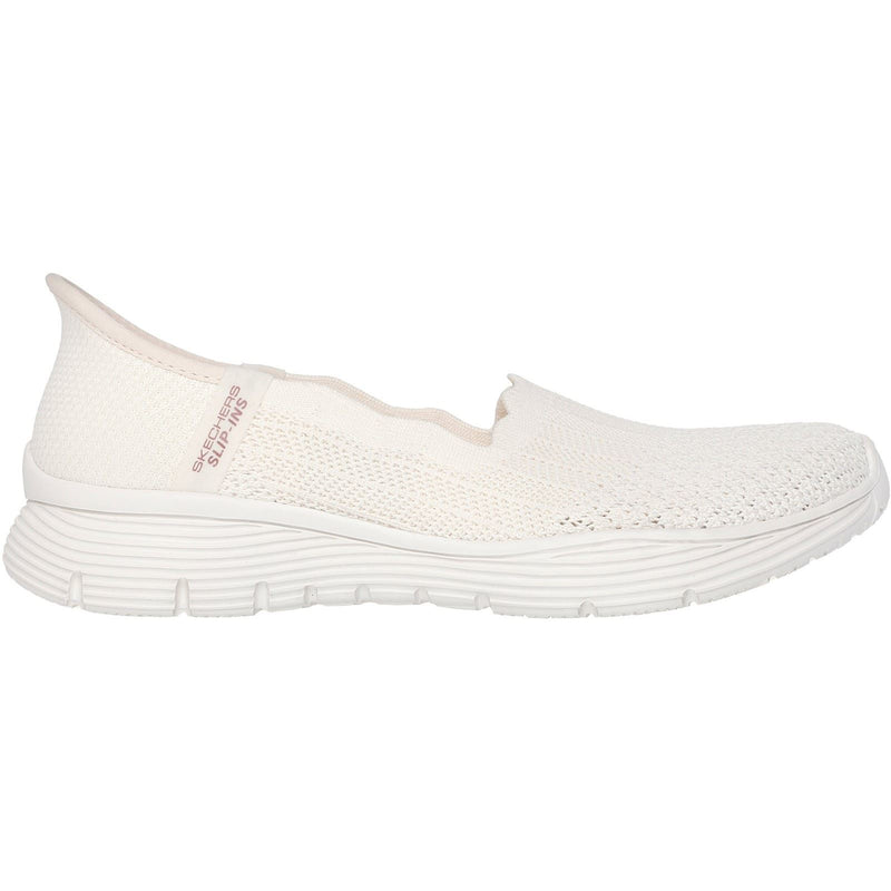 Skechers Seager Believe It Textile Women's Off White Sneakers