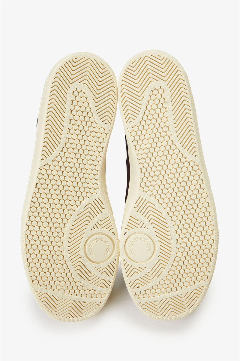 Fred Perry B725 Leather Suede Men's Navy/Ecru/Oxblood Sneakers