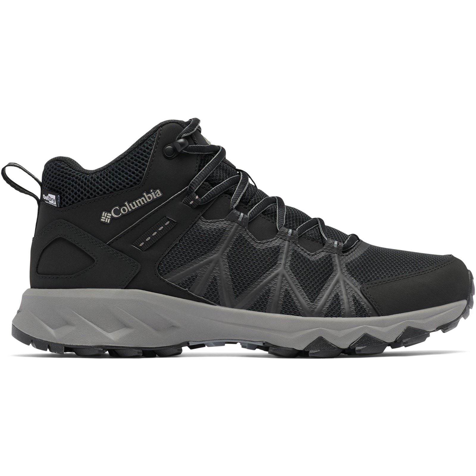 Columbia Peakfreak II Mid Outdry Polyester Men's Black/Titanium II Hiking Boots