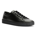 JAK Royal Leather Men's All Black Sneakers