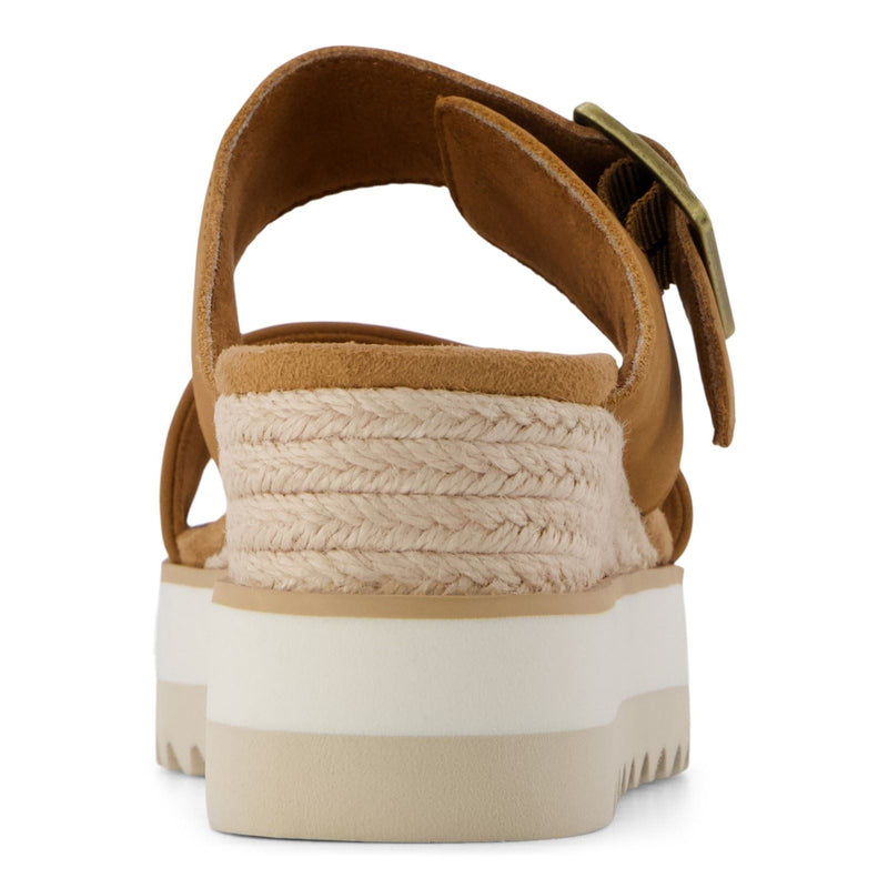 TOMS Diana Leather Women's Brown Sugar Trainers