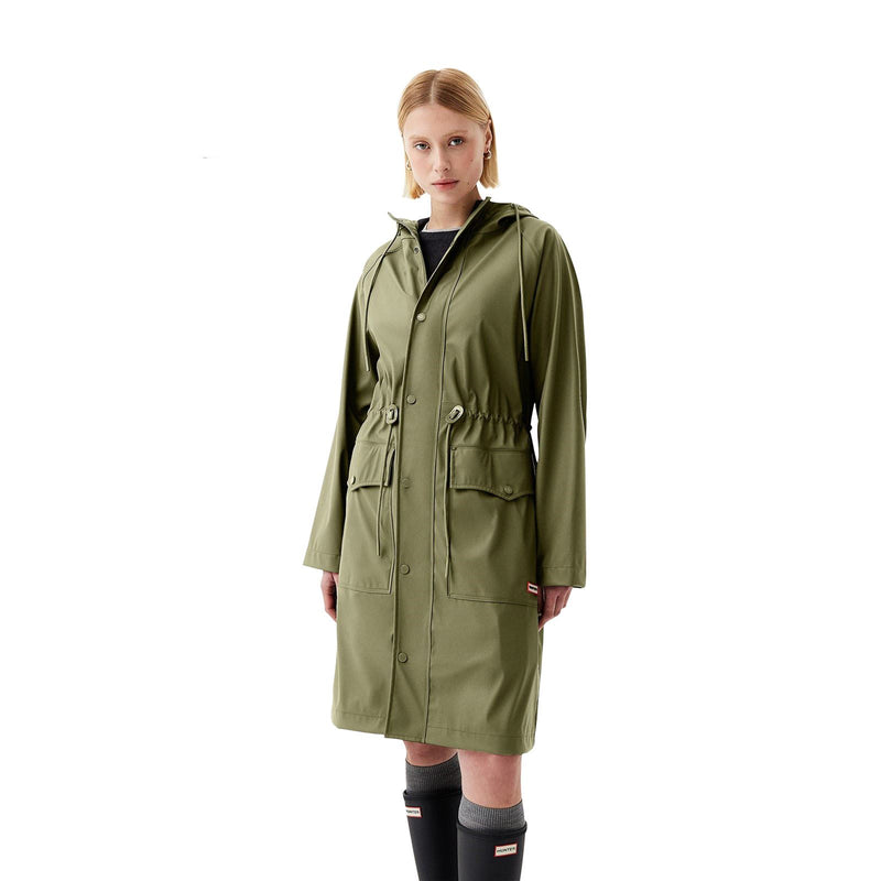Hunter Janna Parka Women's Green Parka Coat