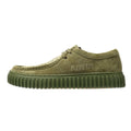 Clarks Main x Pleasures DRGN Lo Suede Green Lace-Up Shoes