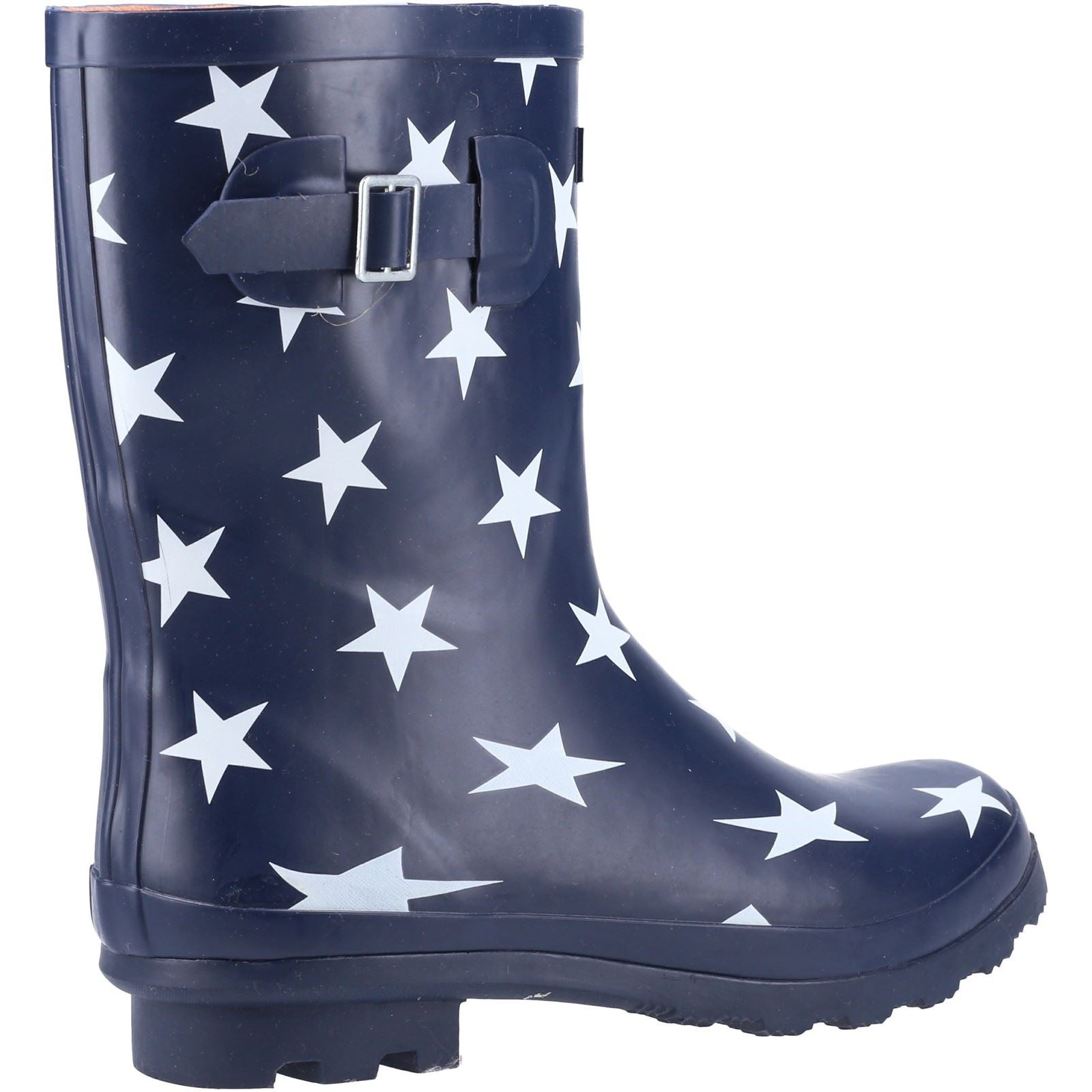 Cotswold Badminton Rubber Women's Star Slim Fit Wellington Boots