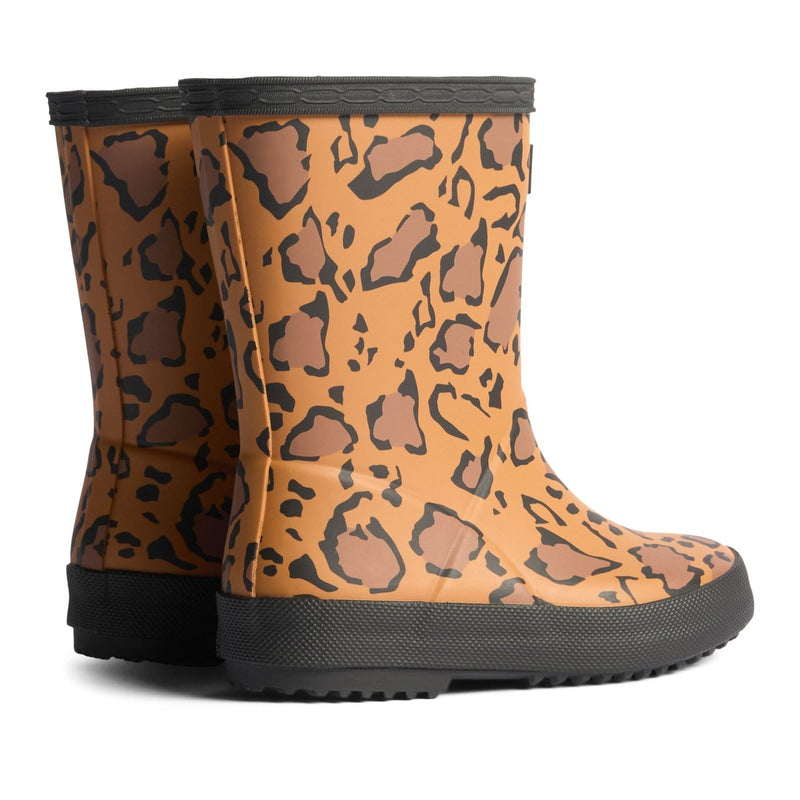 Hunter Kids First Boot Rubber Kid's Rich Tan/Saddle/Black Wellington Boots