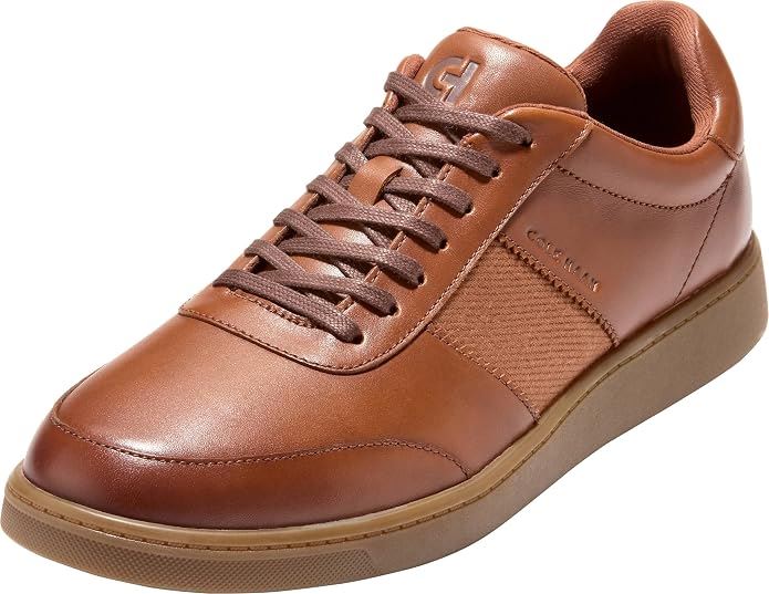 Cole Haan Grand Crosscourt Gates Leather Men's Tan Sneakers