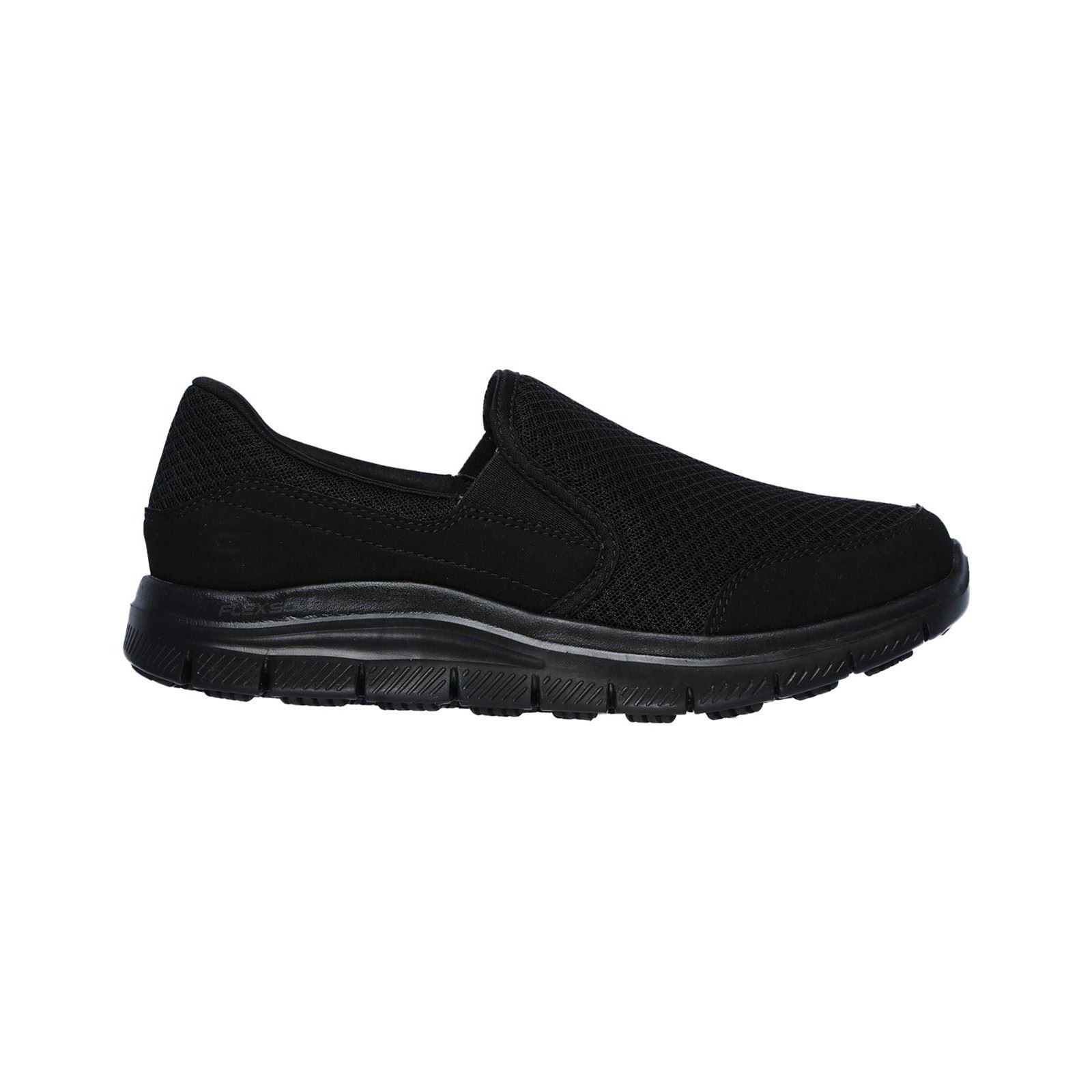 Skechers Workwear Cozard Sr Leather Women's Black Safety Sneakers