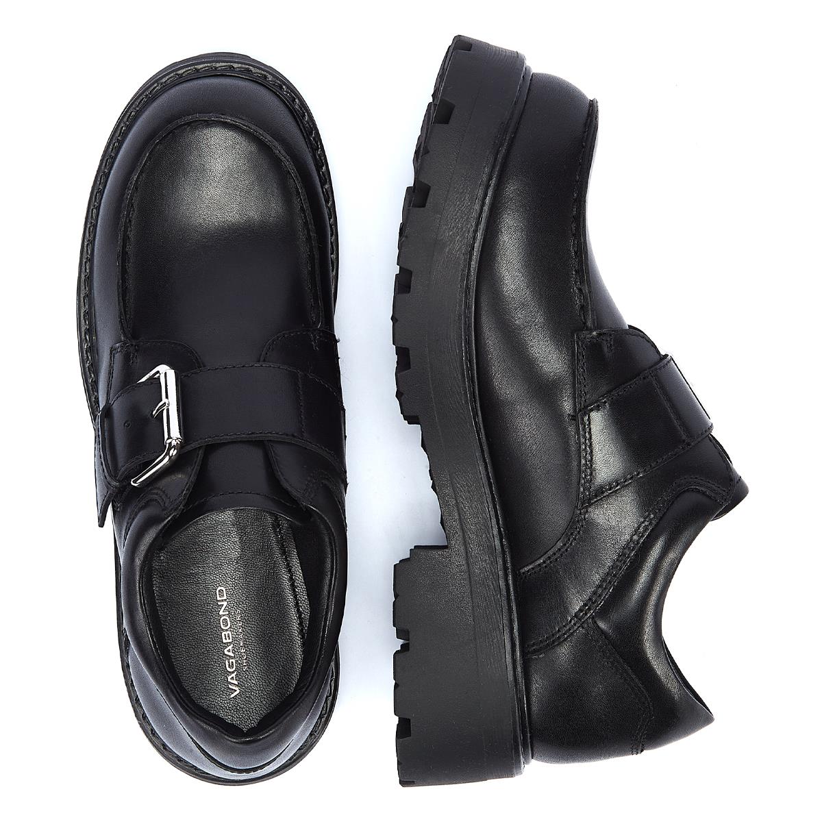 Vagabond Cosmo 2.0 Monk Women's Black Comfort Shoes