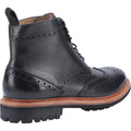 Cotswold Rissington Commando Leather Men's Black Boots