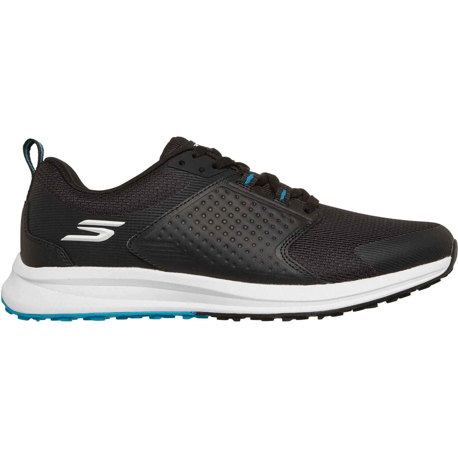Skechers GO GOLF Quest Leather Men's Black Golf Shoes
